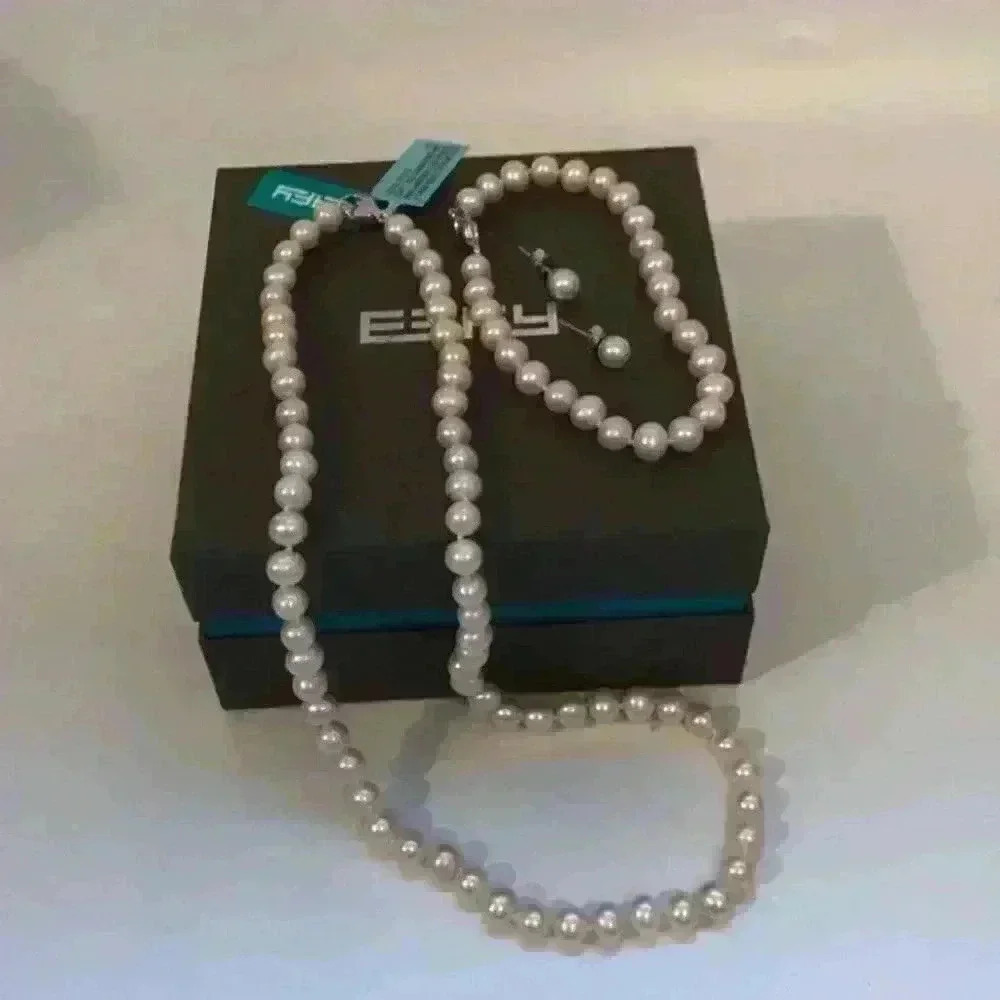Effy Authentic New 3 Piece Pearl Set - Picture 13 of 16